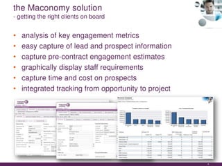 Maconomy Business Driver - Clients