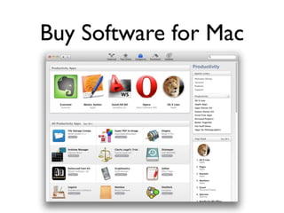 Buy Software for Mac


• App Store building in Mac
 