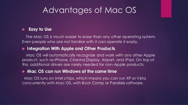 Mac Osoperating System