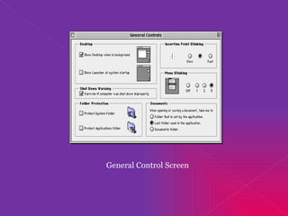 General Control Screen 