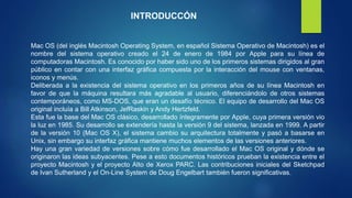 presentación Mac os | PPTX
