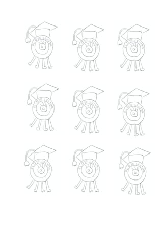 Marca-páginas mascota