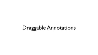 Draggable Annotations 
 