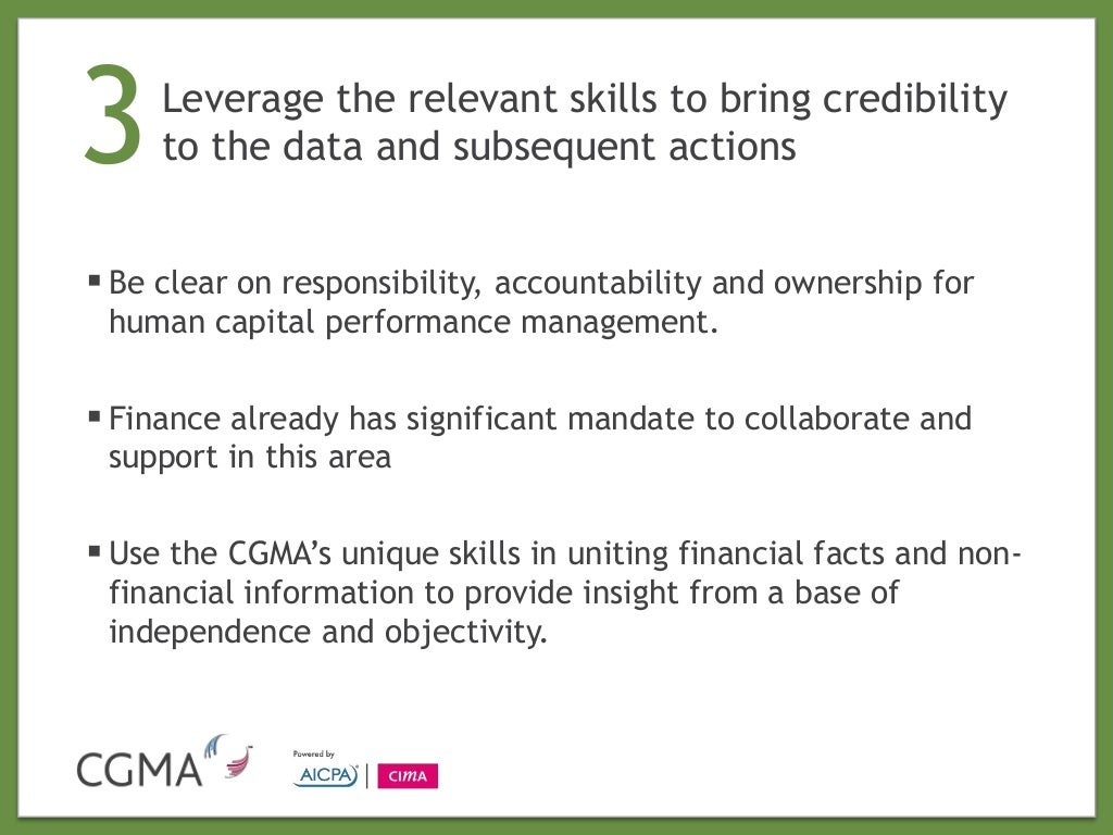 3 Leverage the relevant skills