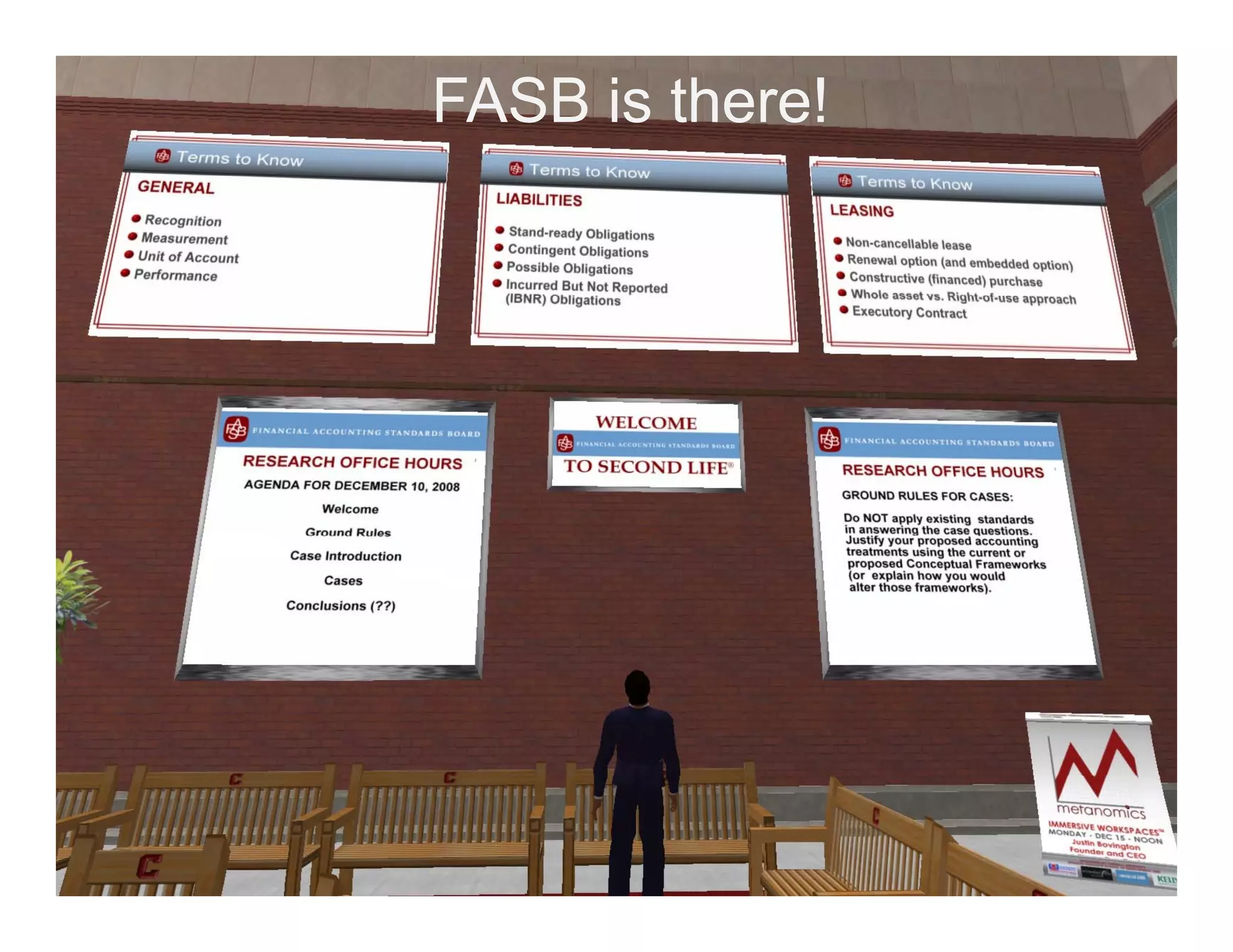 FASB is there!
 