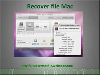 Recover file Mac




http://recovermacfile.webnode.com
 