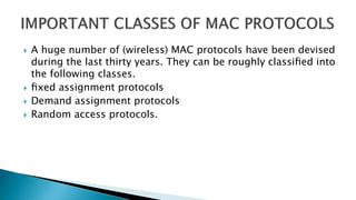 Mac protocols | PPTX