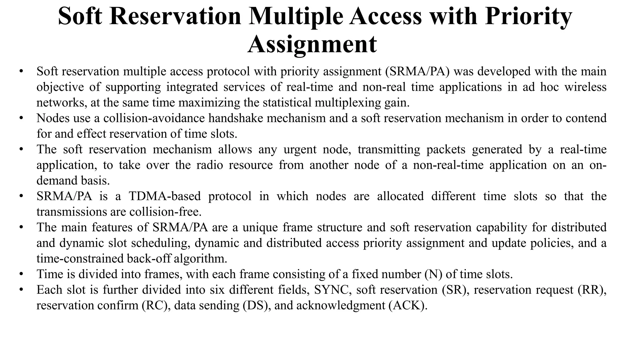 Mac protocols for ad hoc wireless networks | PPTX
