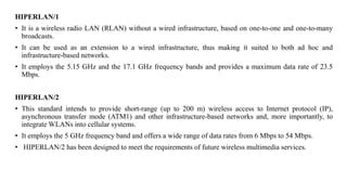 Mac protocols for ad hoc wireless networks | PPTX