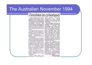 The Australian November 1994