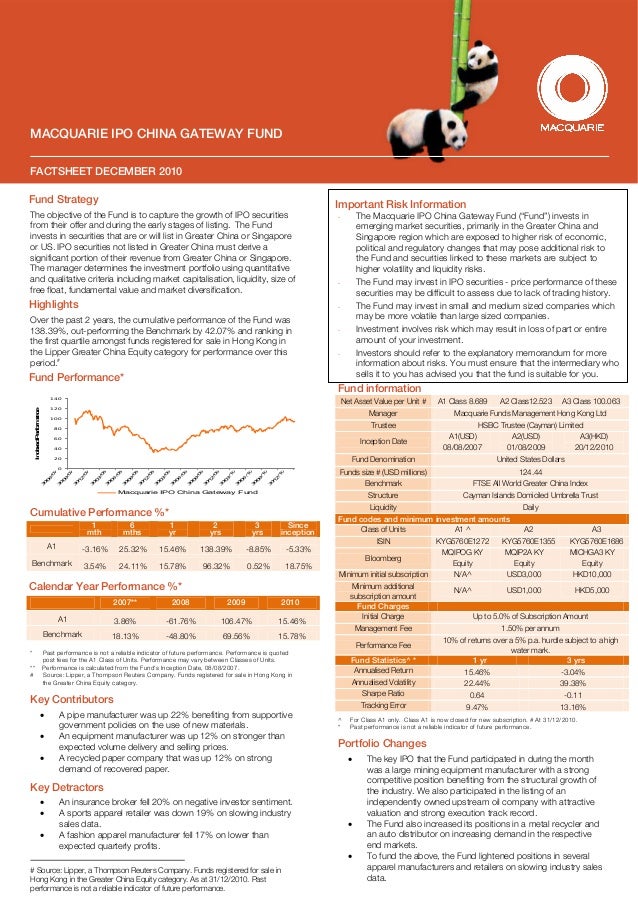 macquarie china gateway fund factsheet morgan stanley china a share fund fact sheet