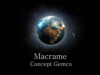 Macrame   Concept Gemco 