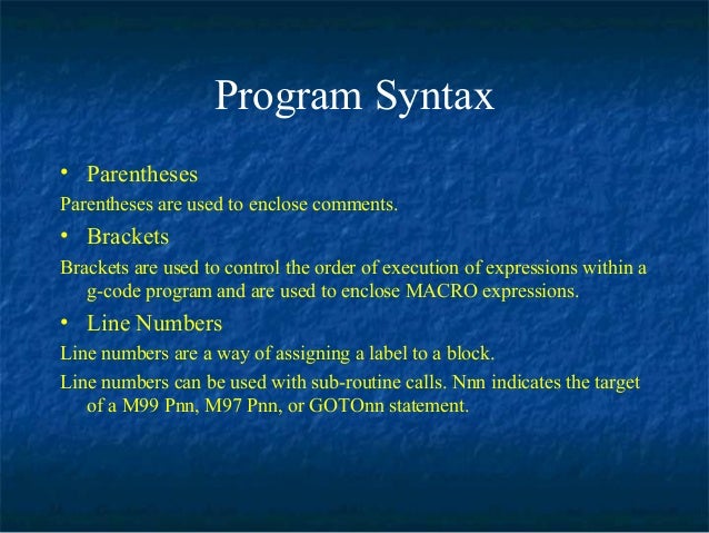 Macro Programming
