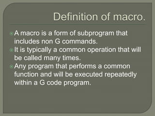 Macro | PPT