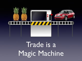 Trade is a
Magic Machine
 