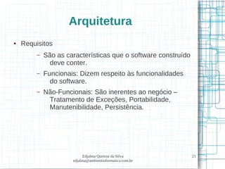 Macro Arquitetura de Software