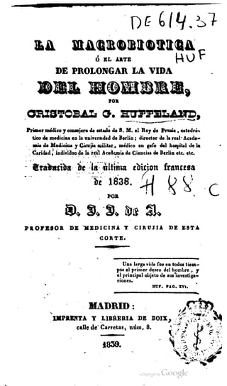 Macrobiotica, elartedeprolongarlavida