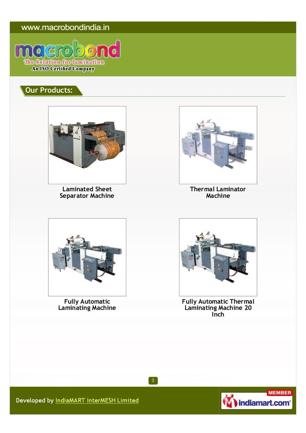 Macro Print Engineers (India) Pvt. Ltd., Coimbatore, Digital Laminating