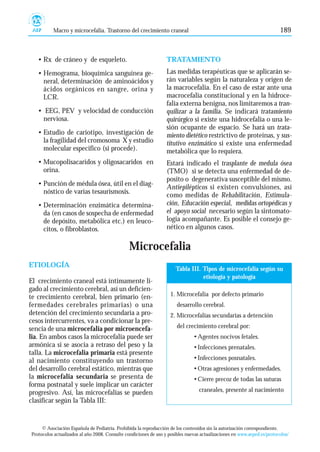 Macrocefalia y microcefalia | PDF