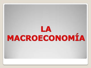 Macroeconomía Introducción