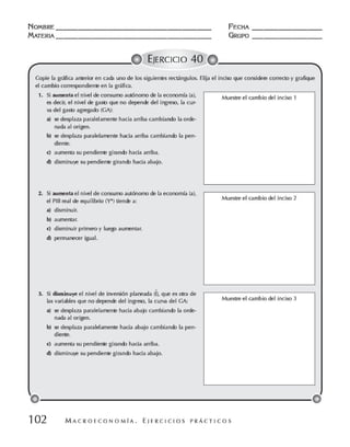 Macroeconomia ejercicios practicos - florez y ramos