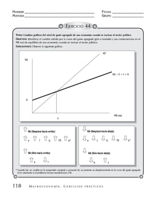 Macroeconomia ejercicios practicos - florez y ramos