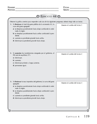 Macroeconomia ejercicios practicos - florez y ramos