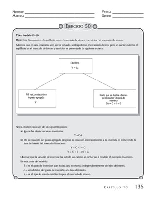 Macroeconomia ejercicios practicos - florez y ramos