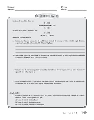 Macroeconomia ejercicios practicos - florez y ramos