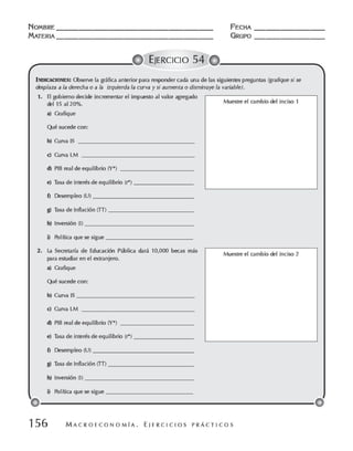 Macroeconomia ejercicios practicos - florez y ramos