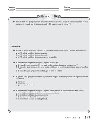 Macroeconomia ejercicios practicos - florez y ramos