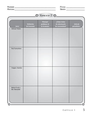 Macroeconomia ejercicios practicos - florez y ramos