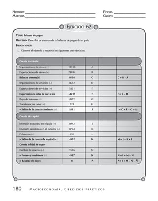 Macroeconomia ejercicios practicos - florez y ramos