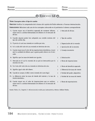 Macroeconomia ejercicios practicos - florez y ramos