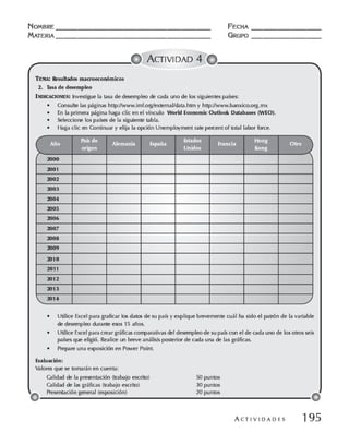 Macroeconomia ejercicios practicos - florez y ramos