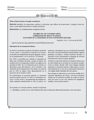 Macroeconomia ejercicios practicos - florez y ramos