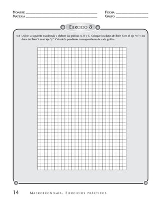 Macroeconomia ejercicios practicos - florez y ramos