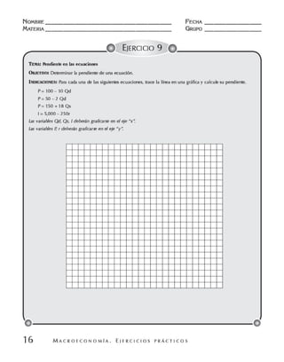 Macroeconomia ejercicios practicos - florez y ramos