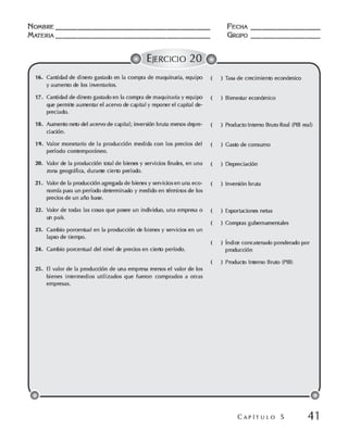 Macroeconomia ejercicios practicos - florez y ramos