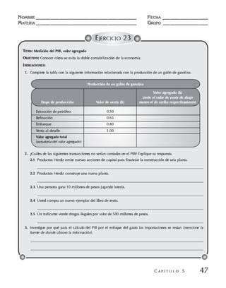 Macroeconomia ejercicios practicos - florez y ramos