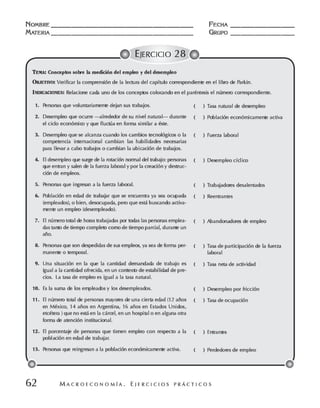 Macroeconomia ejercicios practicos - florez y ramos