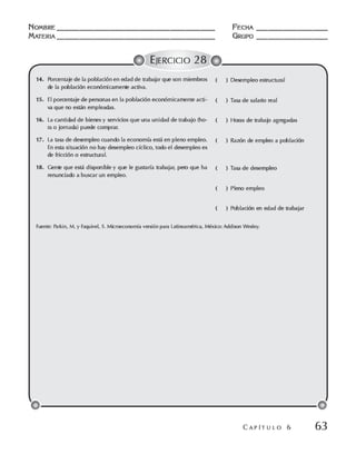 Macroeconomia ejercicios practicos - florez y ramos