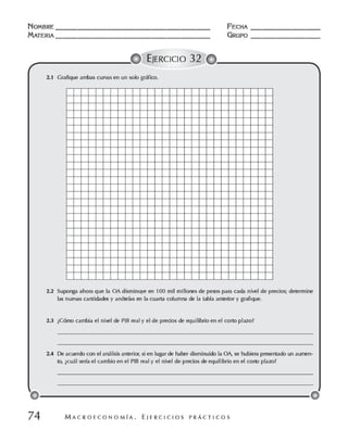 Macroeconomia ejercicios practicos - florez y ramos