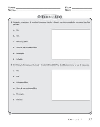 Macroeconomia ejercicios practicos - florez y ramos