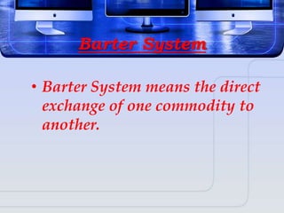 Direct Barter Macroeconomics | PPTX