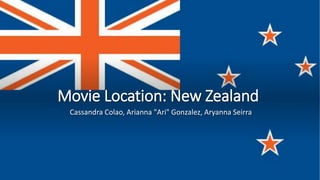 Movie Location: New Zealand
Cassandra Colao, Arianna "Ari" Gonzalez, Aryanna Seirra
 