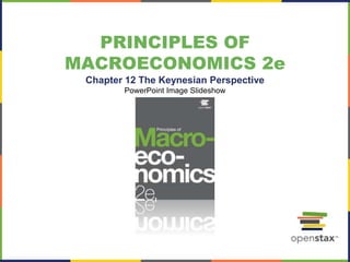 PRINCIPLES OF
MACROECONOMICS 2e
Chapter 12 The Keynesian Perspective
PowerPoint Image Slideshow
 
