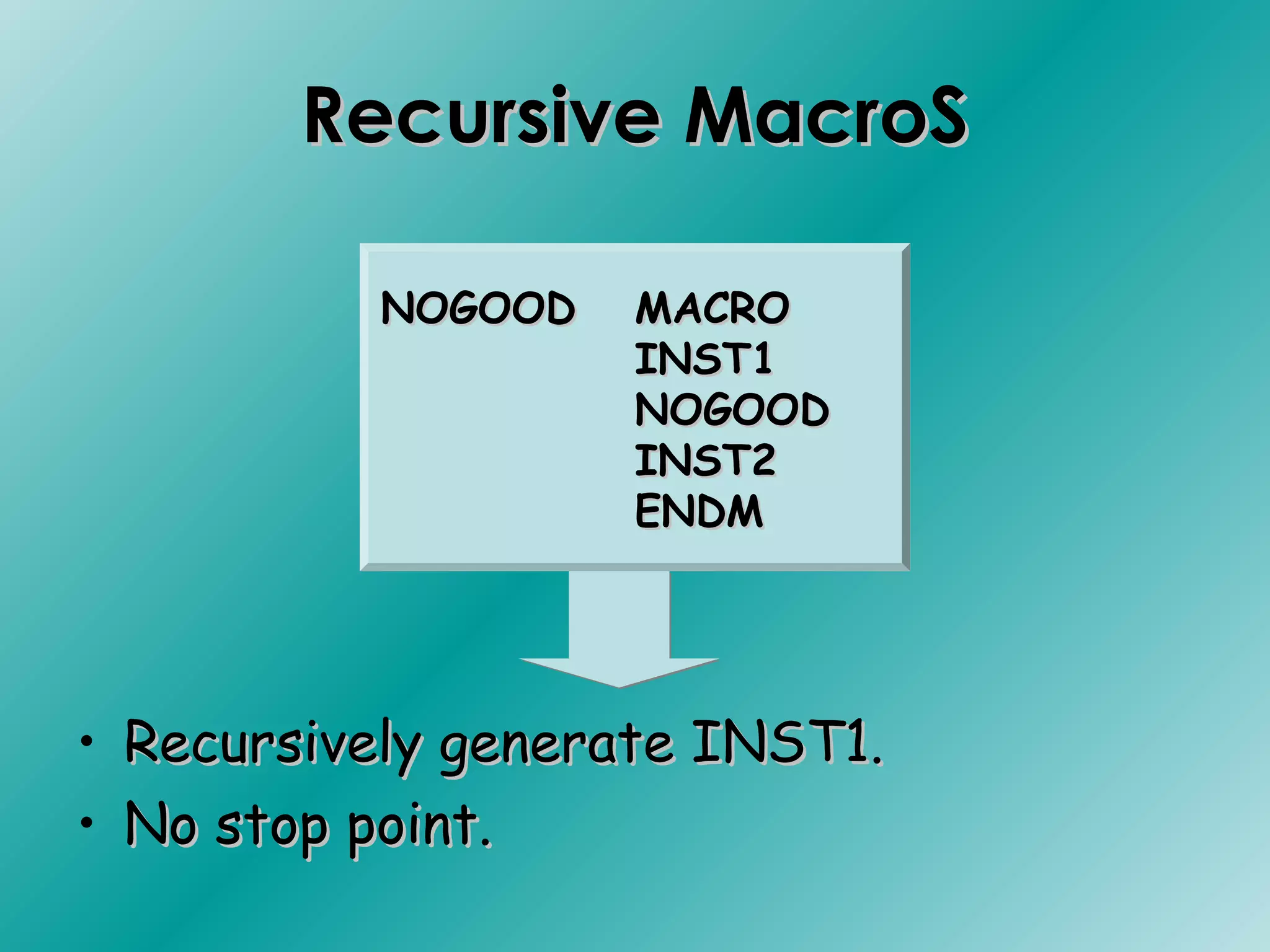 Macros in system programing | PPT