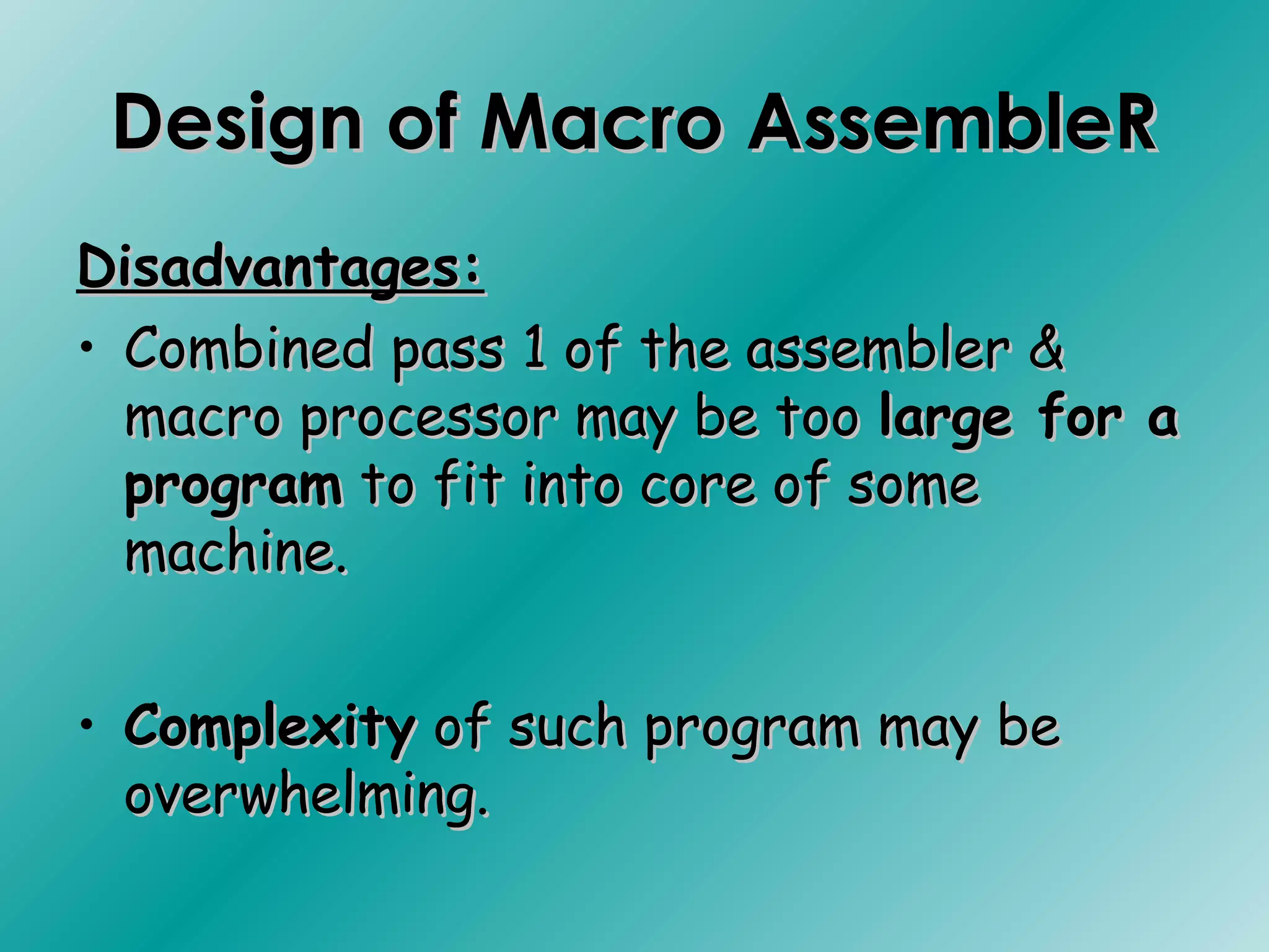 Macros in system programing | PPT