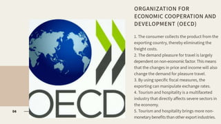 The Economics of Tourism and Hospitality